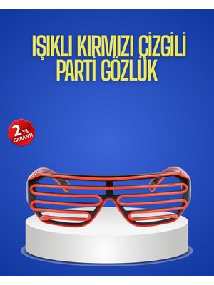 TKÇ Gece Organizasyonları Için Renkli LED Gözlük