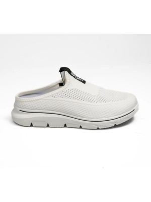 Noka Shoes Nina Beyaz Kadın Terlik