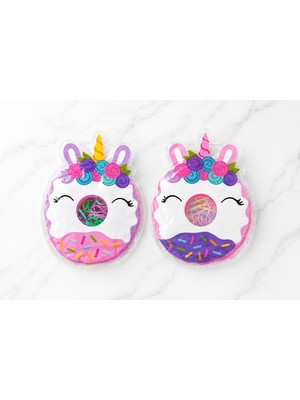 Joinkidz Unicorn Baskılı Şeffaf Cüzdan Görünümlü Lastik Toka Kutusu