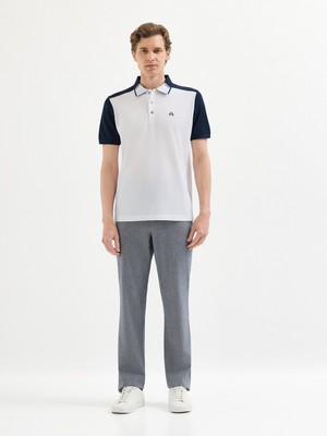 Karaca Beyaz T-Shirt-Polo Yaka Tişört