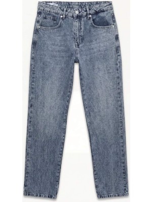 DeFacto Straight Fit Normal Bel Jean Pantolon H8248AX26SM