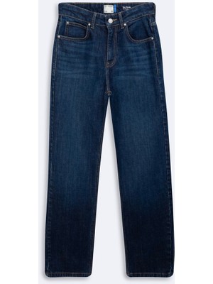 LTB New Wanda Düz Paça Rahat Kesim Mid Indigo Jean Pantolon
