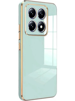 Durukar®   Mi 14T Pro Volet Silikon - Açık Yeşil