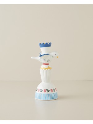 English Home Rhonda Seramik Dekoratif Obje 20,5 cm Multicolor