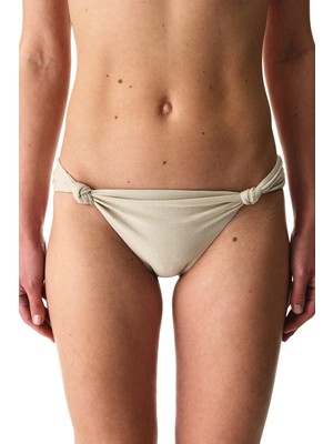 Penti Bej Devon Ruched Side Bikini Altı