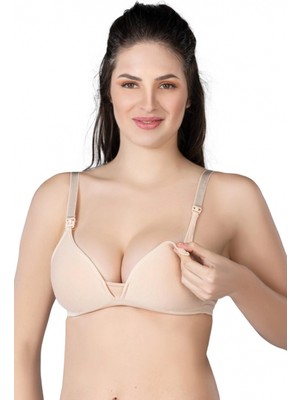 Marsilyan™ Ten Mı  1422 Modal Cotton Kaplı Emzirme Sütyen