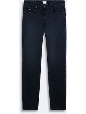 LTB Joshua Düşük Bel Dar Paça Mid Indigo Jean Pantolon