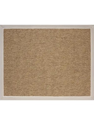 Vivense Hasır Dokulu Makine Halısı, Kahve, 100X150, 665, Krem Bej