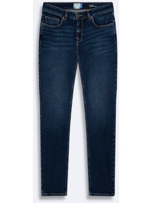 Ltb Elıana B SOROYA Düz Paça Orta Bel Mid indigo Jean Pantolon