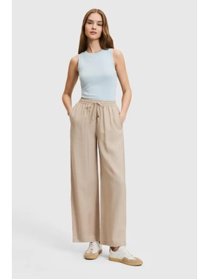 U.s. Polo Assn. Kadın Kanvas Pantolon PU-9812 Ecolet