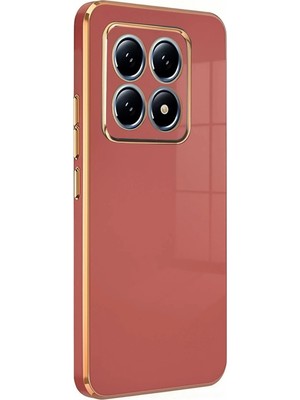 Durukar®   Mi 14T Pro Volet Silikon - Kırmızı
