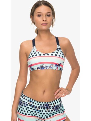 Roxy Lhassa Bra3 J Kadın Mavi Spor Bra ERJKT03405-18523