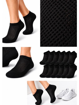 Sky Socks 5'li Erkek Bambu Konforlu Terletmez Koku Yapmaz Nefes Alabilen Patik Çorap Siyah