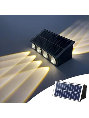 Esranın Dünyası Güneş Enerjili Bahçe Duvar Lambası, Su Geçirmez ve Dekoratif Aydınlatma Için Ideal