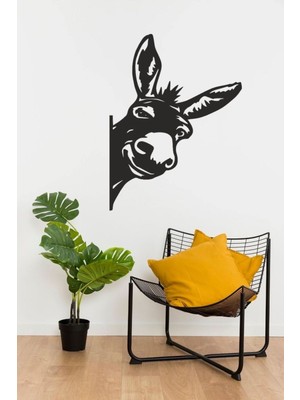 Modern Salon Duvar Dekoru Huysuz Eşşek