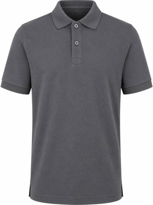 Trender Düz Pike Haki Erkek Polo Yaka T-Shirt 2061