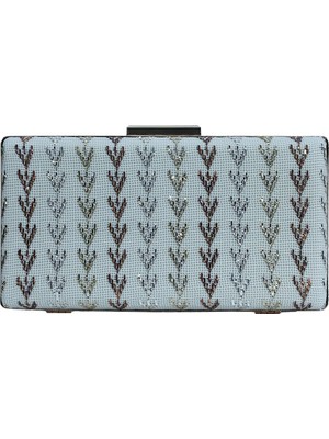 E38 El Işçiliği Tel Kırma Pörtföy Çanta 22*12*4 cm - 6487