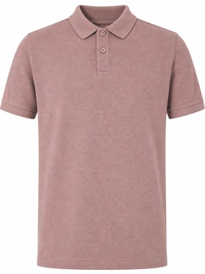 Trender 2127 Düz Pike Vizon Erkek Polo Yaka T-Shirt 26YL71L58019