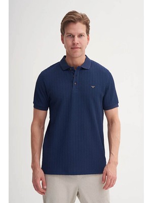 Cazador Regular Fit Lacivert Erkek Polo Yaka T-Shirt 40520