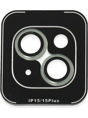 Durukar®  iPhone 15 Pvd Metal Kamera Lens - Açık Yeşil