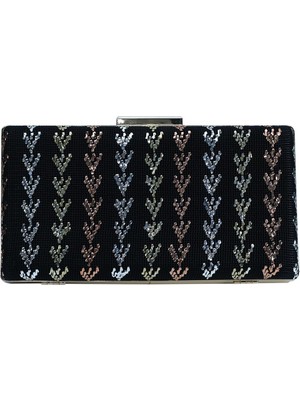 E38 El Işçiliği  Tel Kırma Pörtföy Çanta 12*22*4 cm - 6504