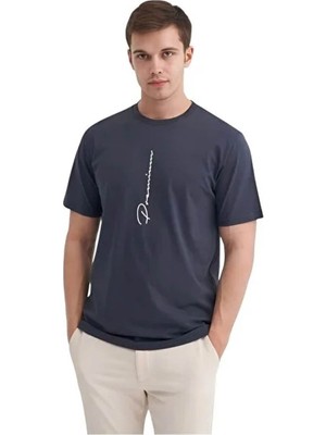 Cazador Regular Fit Antrasit Erkek T-Shirt 40910