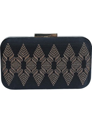 E38 El Işçiliği Arnavut Işi Pörtföy Çanta 20*12*4 cm - 6485