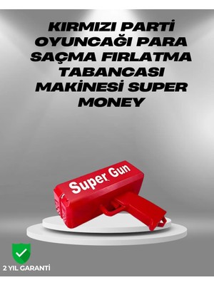 Onba Elektrikli Money Gun Oyuncak Parti Tabancası - OB3344-1453