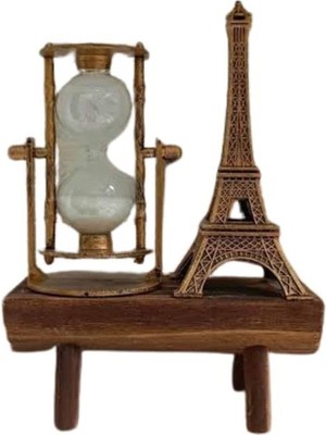 Onba Paris Eyfel Kulesi Hediyelik Eyfel Retro Kum Saati Dekoratif Eşya - OB6447-7198