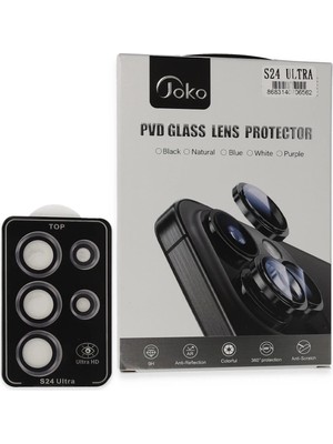 Durukar®  Samsung Galaxy S24 Ultra Pvd Metal Kamera Lens - Derin Mor