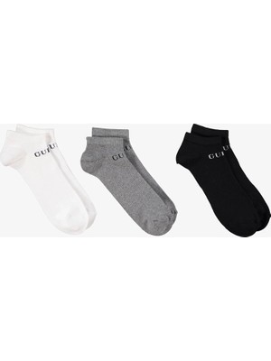 Guess 3'lü Paket Erkek Çok Renkli Çorap U4YG50Z3F60-FJ3M