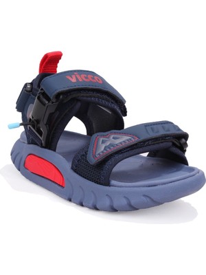 Vicco Genya 332F26Y177 Lacivert Ortopedik Günlük Erkek Çocuk Spor Sandalet