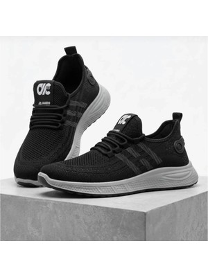 Erkek Triko Hafif Bağsız Koşu Yürüyüş Günlük Sneaker Spor Ayakkabı