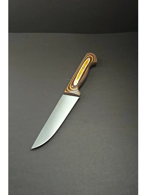 Sürmene Profesyonel Kelle ve Doğrama Bıçağı - Fransız T5 Çelik, 28 cm Verzalit Sap
