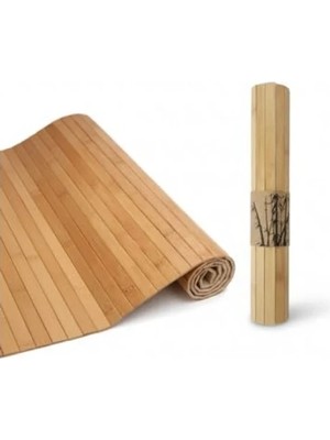 Esranın Dünyası Kaydırmaz Tabanlı Lüks Bambu Paspas, 45X70 cm