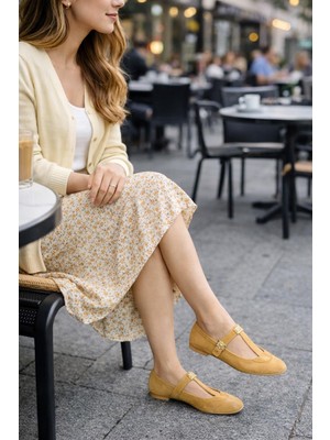 Eforia 26Y246 Taba Tam Ortopedik Kadın Casual Günlük Ayakkabı