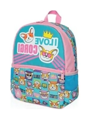 Esranın Dünyası Junior Mini Çanta - Corgi Desenli, Su Geçirmez