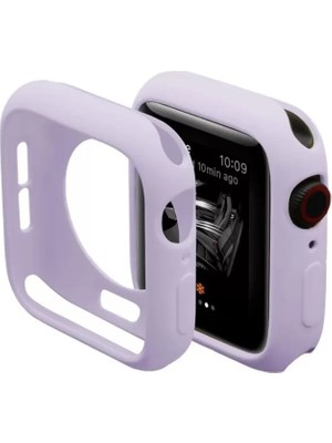Esranın Dünyası Newface Apple Watch 42MM Silikon Alt Kasa - Lila