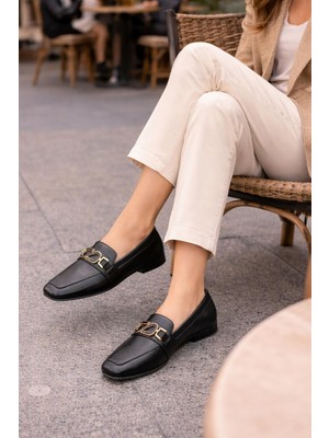 Eforia 51208 Siyah Tam Ortopedik Casual Günlük Kadın Ayakkabı