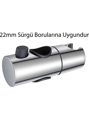 Nalburzade Sürgülü El Duşu Tutucu 22MM