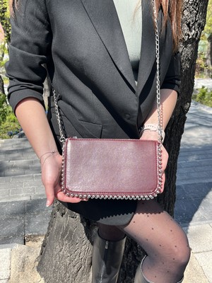 Butik Olea Loop Boncuklu Kadın Çantası