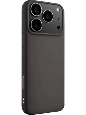 Durukar®   iPhone 17 Pro Max Nano Içi Kadife Silikon - Gri