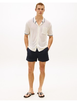 Tommy Hilfiger Open Knıt Shırt Erkek Sarı Gömlek - UM0UM03824