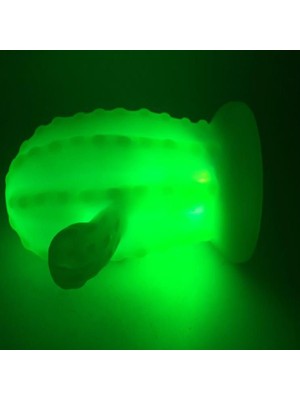 Ozcmax Pilli Silikon LED Işıklı Sevimli Kaktüs Gece Lambaası Aydınlatması
