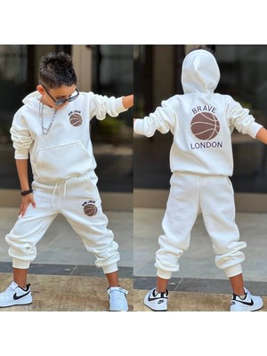 43117 London Basketball Kapüşonlu Takım