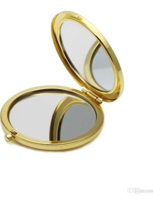 Ozcmax Promosyon Cep Aynası Gold Reenk