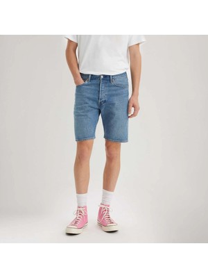 Levi's Erkek 501 Orıgınal Shorts Mavi Şort - A9400-0005