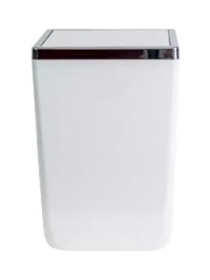 Esranın Dünyası Kapaklı Plastik Çelik Kova - 6 Lt, Beyaz
