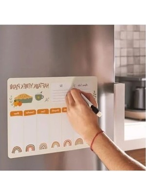 Esranın Dünyası Haftalık Yemek Planlayıcı Magnet