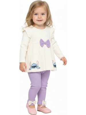 Calperia 445747 Baskılı Fiyonklu Kız Tk 9 Ay,12 Ay,18 Ay,2y Kız
